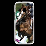 Coque HTC One Mini 2 Saut d'obstacle Equitation