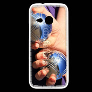 Coque HTC One Mini 2 Pétanque féminine