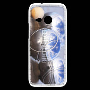 Coque HTC One Mini 2 Boule de pétanque chromée