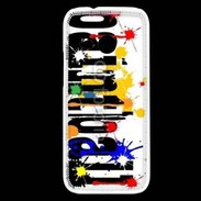 Coque HTC One Mini 2 Paintball logo 1
