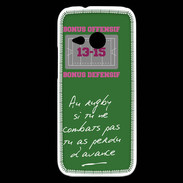 Coque HTC One Mini 2 Le combat Bonus offensif-défensif Vert