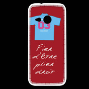 Coque HTC One Mini 2 Pilier droit Bonus offensif-défensif Rouge 2