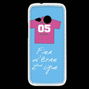 Coque HTC One Mini 2 Deuxième ligne D Bonus offensif Bleu