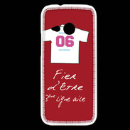 Coque HTC One Mini 2 Troisième ligne G Bonus offensif-défensif Rouge