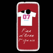 Coque HTC One Mini 2 Troisième ligne D Bonus offensif-défensif Rouge
