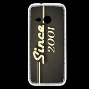 Coque HTC One Mini 2 Since 2001 gris