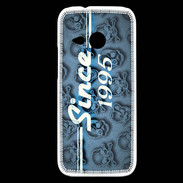 Coque HTC One Mini 2 Since crane bleu 1995