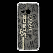 Coque HTC One Mini 2 Since crane gris 1976