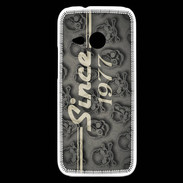 Coque HTC One Mini 2 Since crane gris 1977