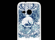 Coque HTC One Mini 2 Tête de mort Lucky One 13