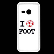 Coque HTC One Mini 2 I love Foot