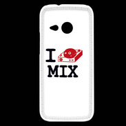 Coque HTC One Mini 2 I love Mix
