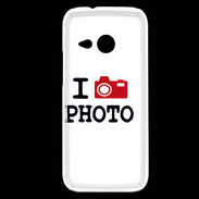 Coque HTC One Mini 2 I love Photo
