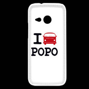 Coque HTC One Mini 2 I love Popo
