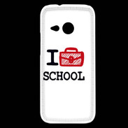 Coque HTC One Mini 2 I love School