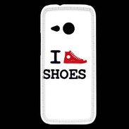 Coque HTC One Mini 2 I love Shoes