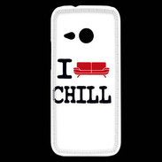 Coque HTC One Mini 2 I love Chill
