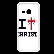 Coque HTC One Mini 2 i love Christ