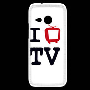 Coque HTC One Mini 2 I love TV
