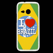 Coque HTC One Mini 2 I love Brazil 3