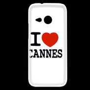 Coque HTC One Mini 2 I love Cannes