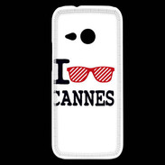 Coque HTC One Mini 2 I love Cannes 2