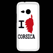 Coque HTC One Mini 2 I love Corsica 3