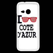 Coque HTC One Mini 2 I love Cote d'Azur 2