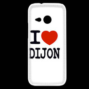 Coque HTC One Mini 2 I love Dijon