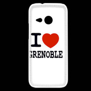 Coque HTC One Mini 2 I love Grenoble