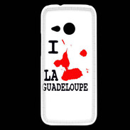 Coque HTC One Mini 2 i love Guadeloupe 2