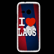 Coque HTC One Mini 2 I love Laos 3