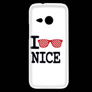 Coque HTC One Mini 2 I love Nice 2
