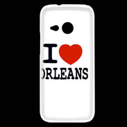 Coque HTC One Mini 2 I love Orléans