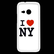 Coque HTC One Mini 2 I love New York 2