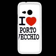 Coque HTC One Mini 2 I love Porto Vecchio