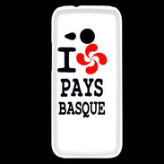 Coque HTC One Mini 2 I love Pays Basque 2