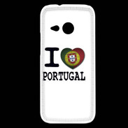 Coque HTC One Mini 2 I love Portugal 2