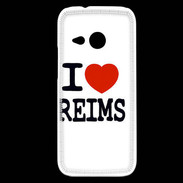 Coque HTC One Mini 2 I love Reims