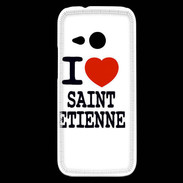 Coque HTC One Mini 2 I love Saint Etienne