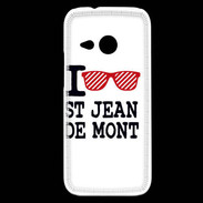 Coque HTC One Mini 2 I love Saint Jean de Mont 2
