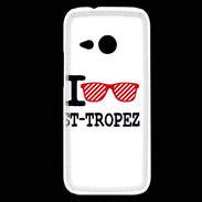 Coque HTC One Mini 2 I love Saint Tropez 2