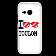 Coque HTC One Mini 2 I love Toulon 2