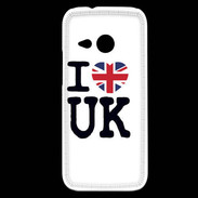 Coque HTC One Mini 2 I love UK 3