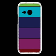 Coque HTC One Mini 2 couleurs 2