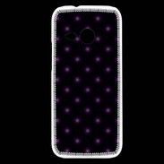 Coque HTC One Mini 2 losange rose