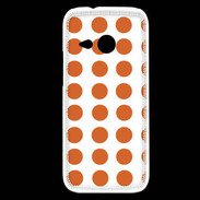 Coque HTC One Mini 2 pois orange