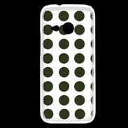 Coque HTC One Mini 2 pois vert foncé