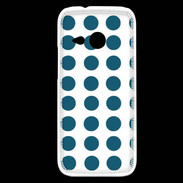 Coque HTC One Mini 2 pois turquoise