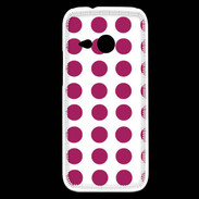 Coque HTC One Mini 2 pois magenta
